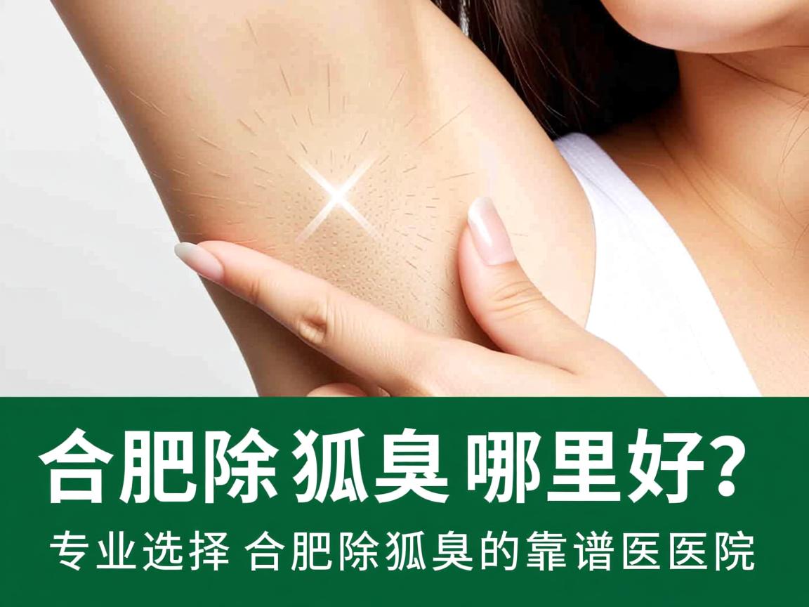 合肥除狐臭哪里好？专业选择合肥除狐臭的靠谱医院