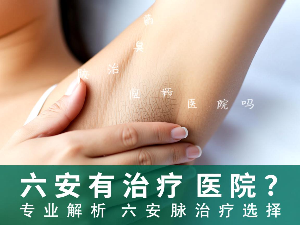 六安有治疗腋臭的医院吗？专业解析六安腋臭治疗选择