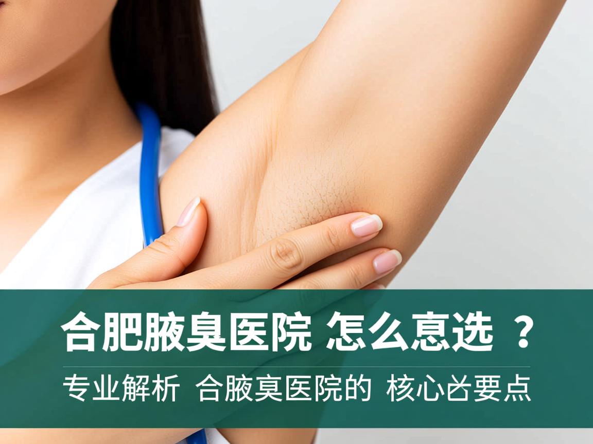 合肥腋臭医院怎么选?专业解析合肥腋臭医院的核心要点 合肥腋臭医院怎么选?专业解析合肥腋臭医院的核心要点