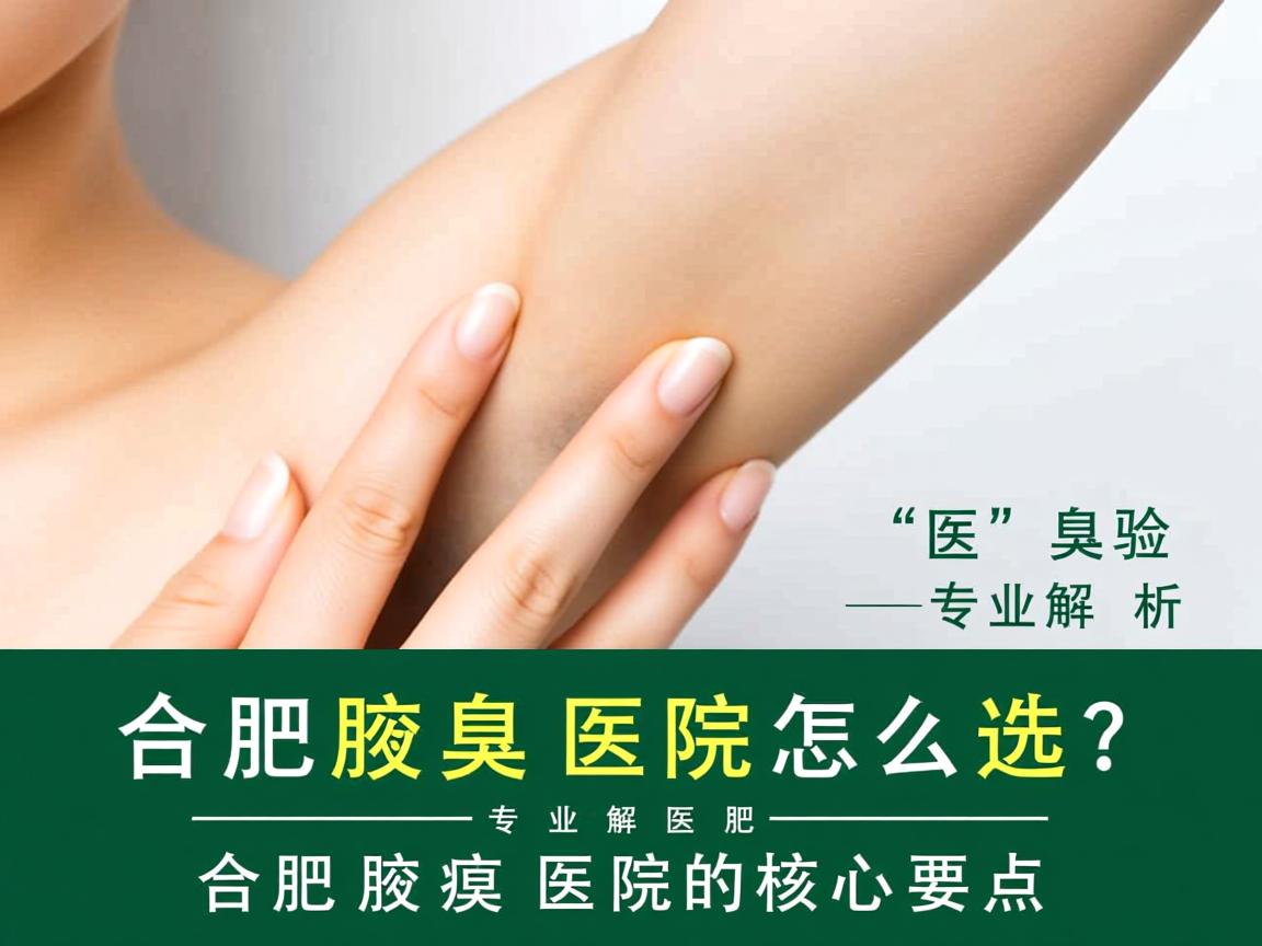 合肥腋臭医院怎么选?专业解析合肥腋臭医院的核心要点 合肥腋臭医院怎么选?专业解析合肥腋臭医院的核心要点