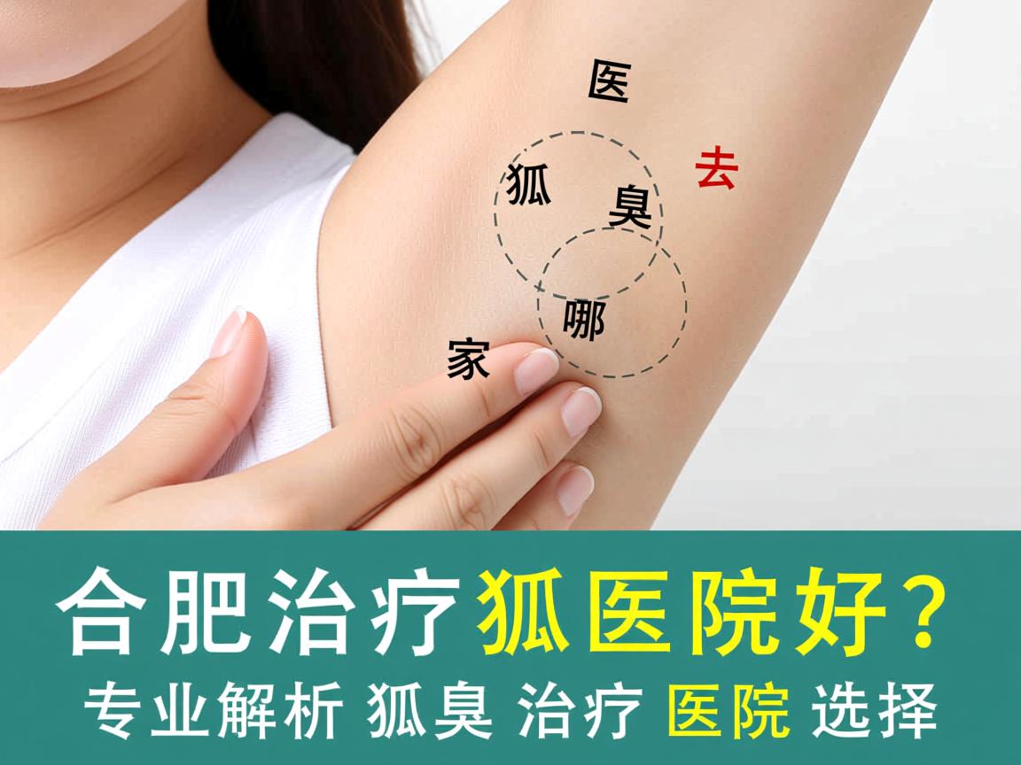 合肥治疗狐臭去哪家医院好？专业解析狐臭治疗医院选择