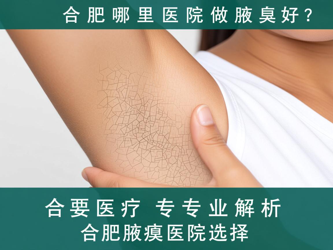合肥哪里医院做腋臭好？专业解析合肥腋臭医院选择