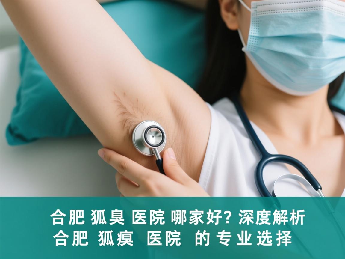 合肥狐臭医院哪家好？深度解析合肥狐臭医院的专业选择