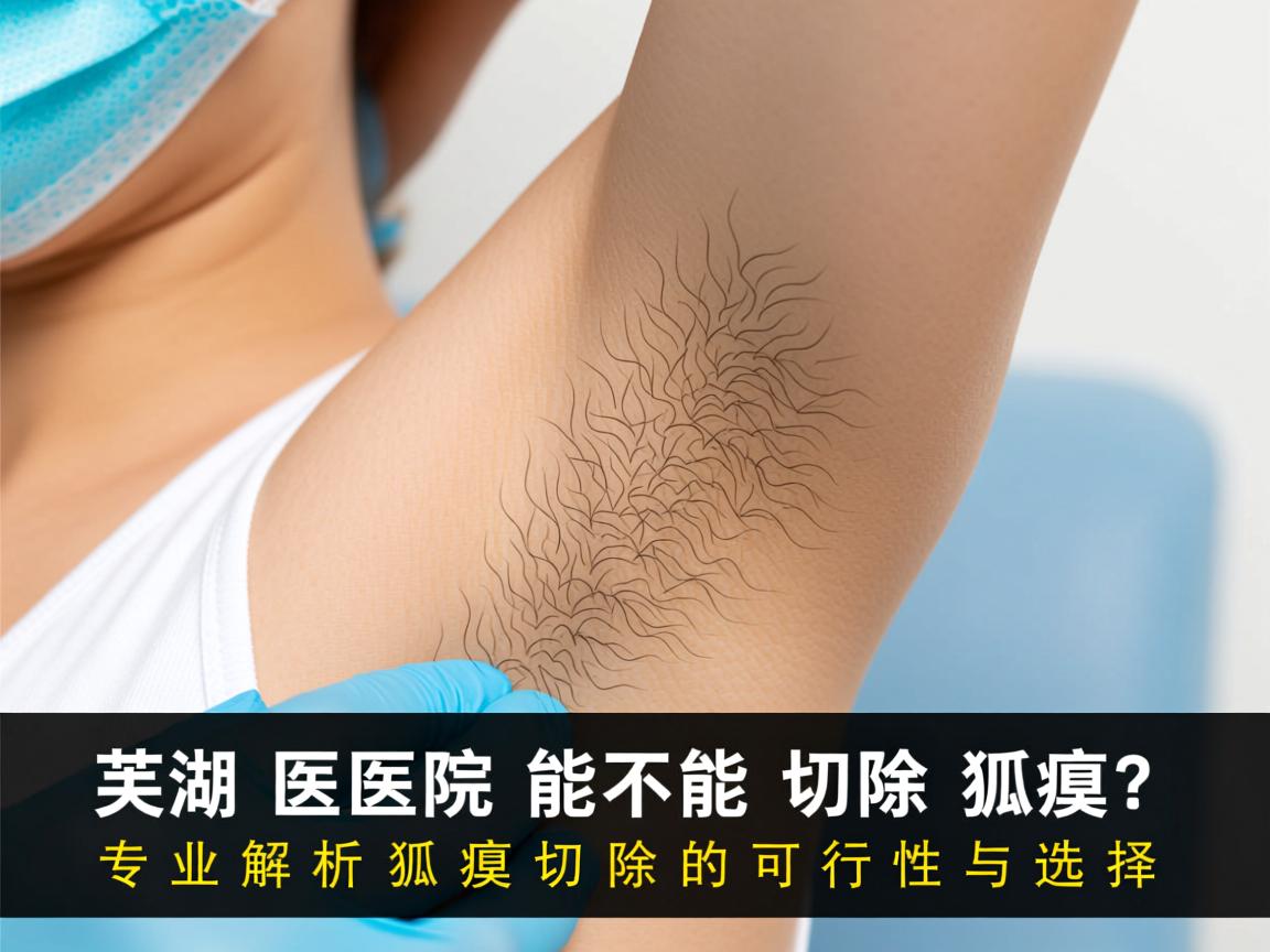 芜湖医院能不能切除狐臭？专业解析狐臭切除的可行性与选择