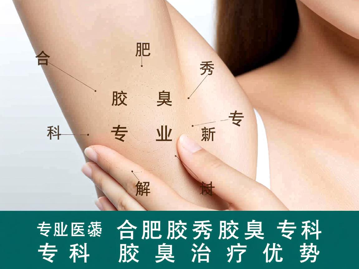 合肥腋秀腋臭专科，专业解析合肥腋秀腋臭专科的腋臭治疗优势