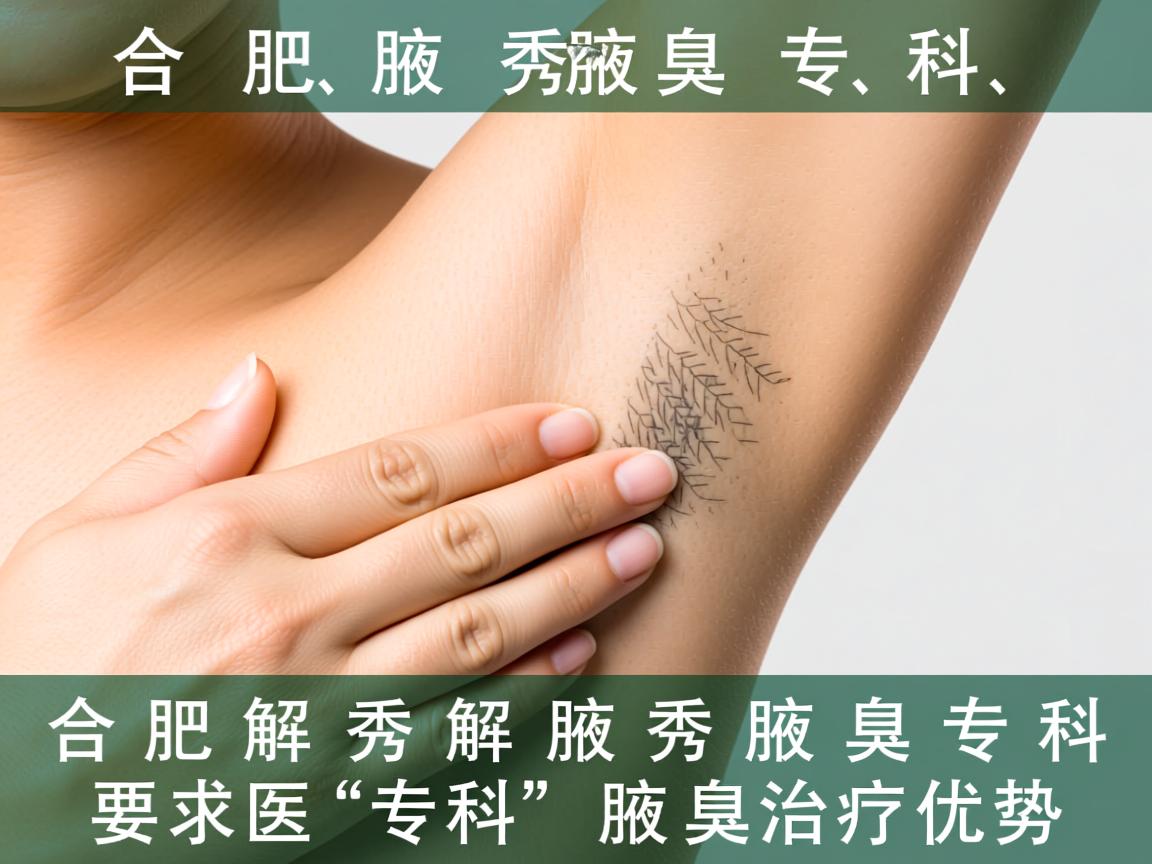 合肥腋秀腋臭专科，专业解析合肥腋秀腋臭专科的腋臭治疗优势