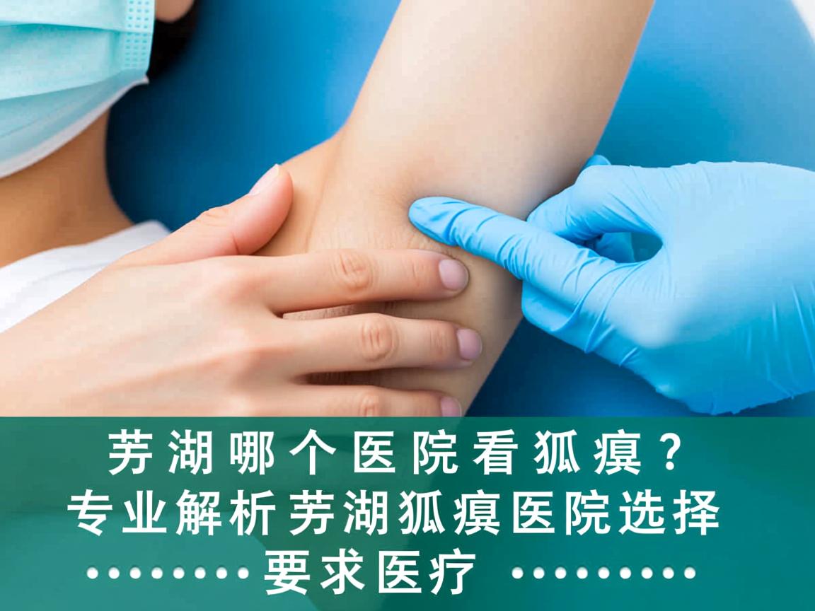 芜湖哪个医院看狐臭？专业解析芜湖狐臭医院选择