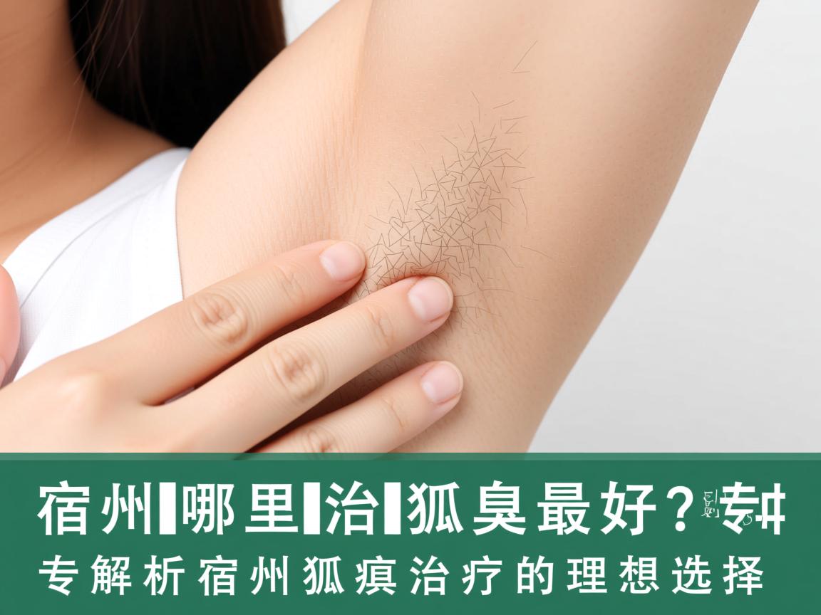 宿州哪里治狐臭最好？专业解析宿州狐臭治疗的理想选择