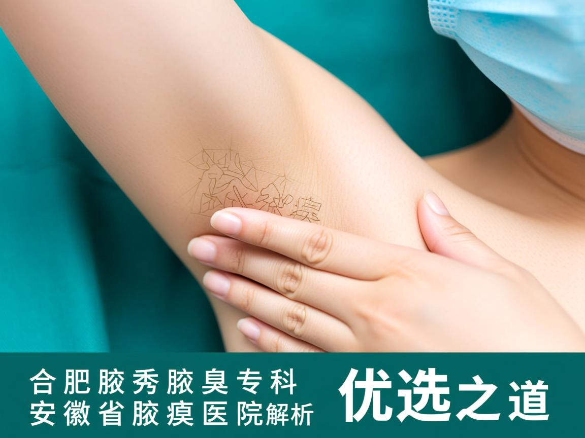 合肥腋秀腋臭专科，专业解析安徽省腋臭医院的优选之道
