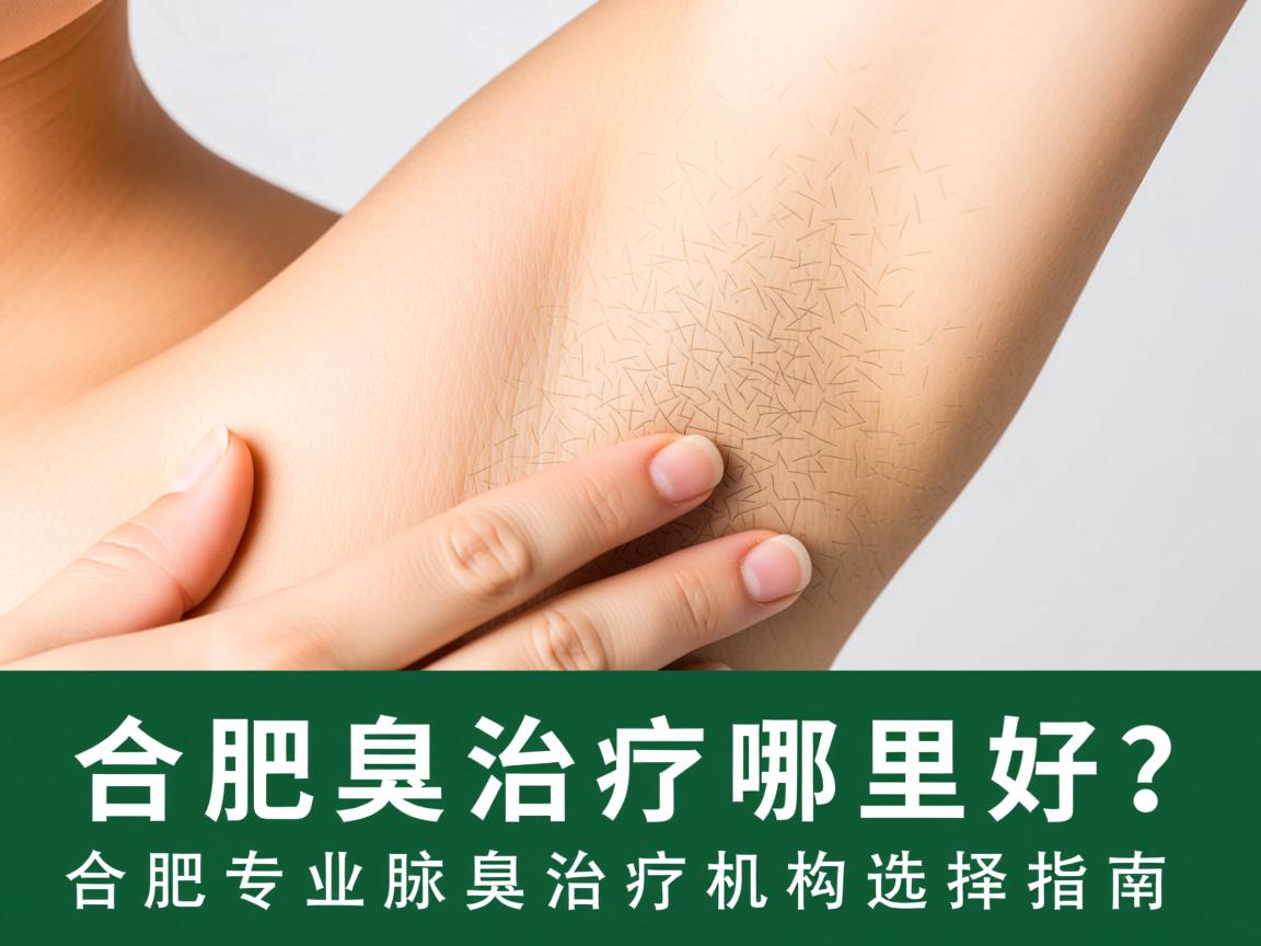 合肥腋臭治疗哪里好？合肥专业腋臭治疗机构选择指南