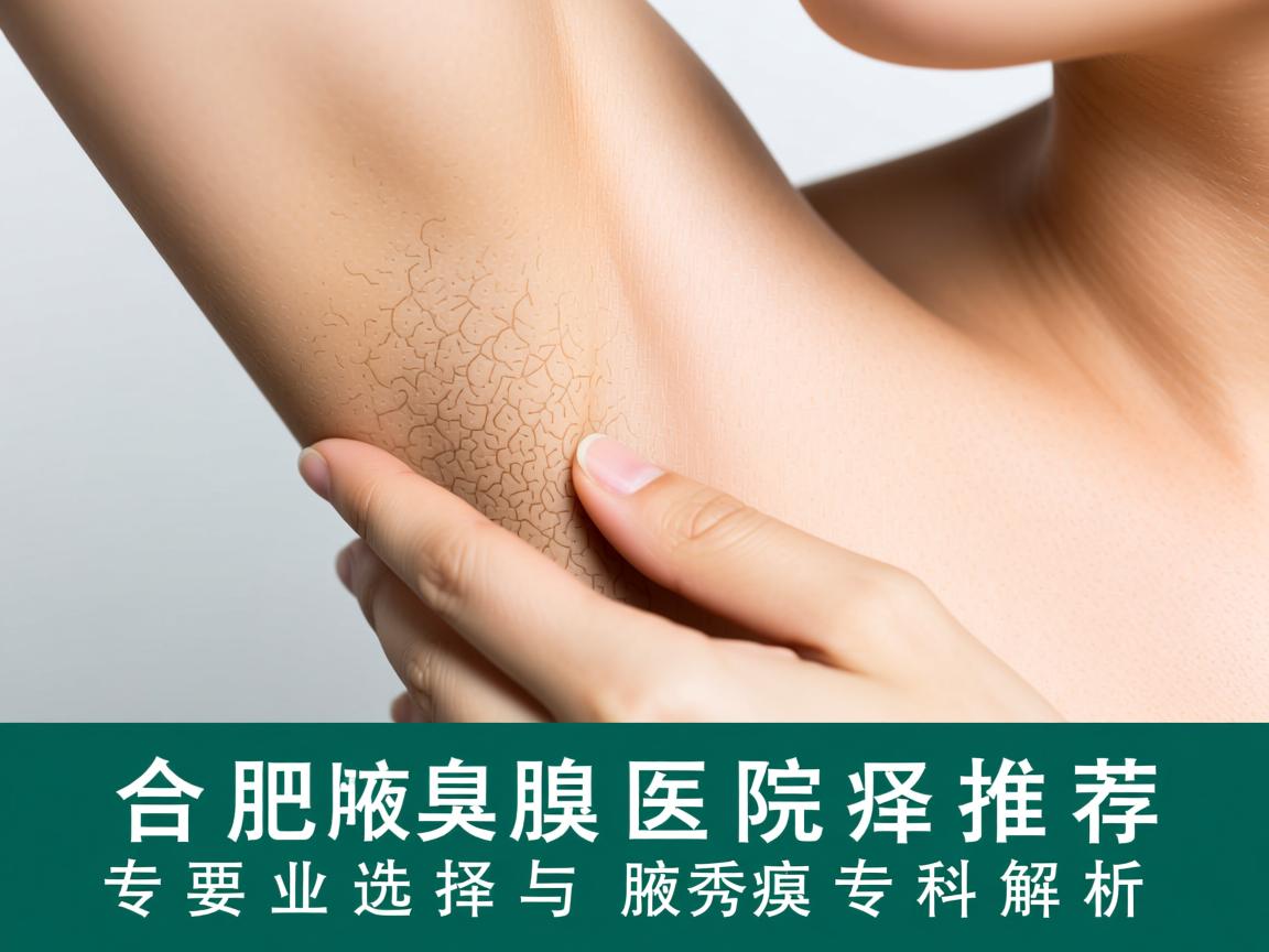 合肥腋臭医院推荐，专业选择与腋秀腋臭专科解析