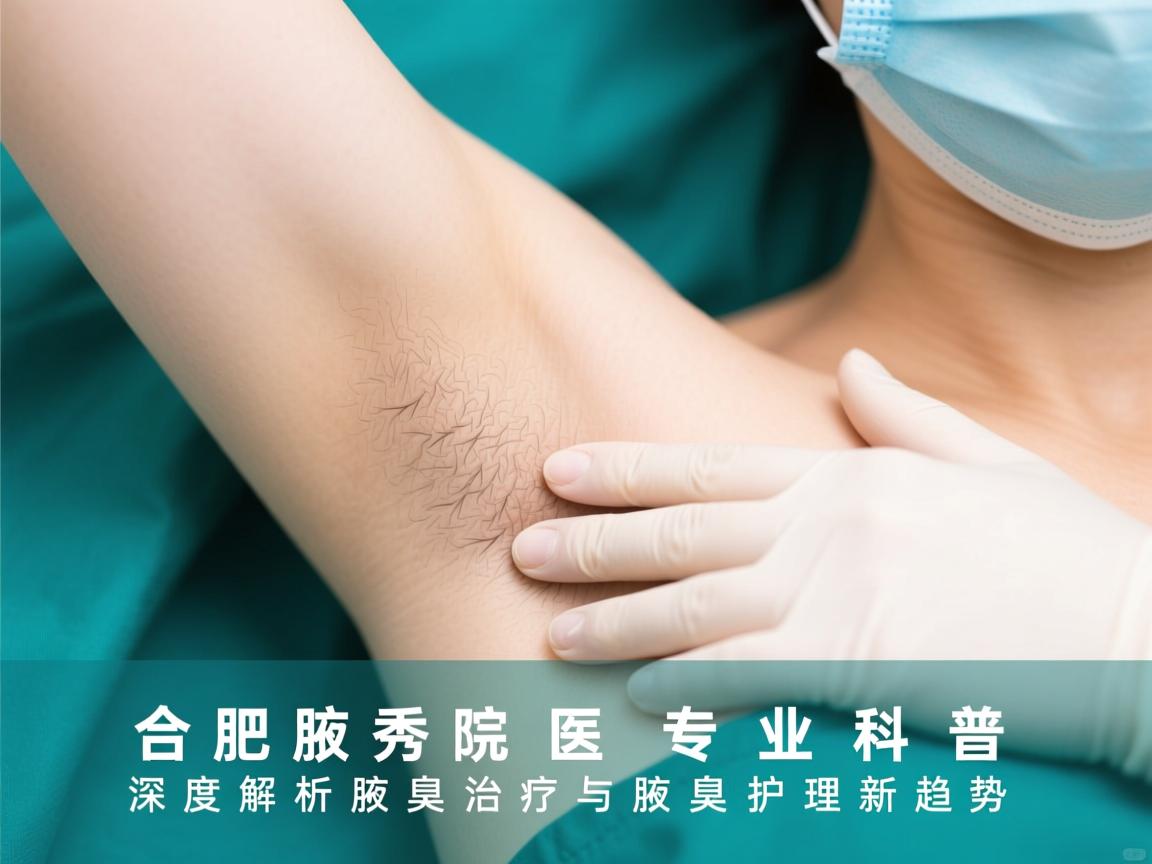 合肥腋秀医院专业科普，深度解析腋臭治疗与腋臭护理新趋势