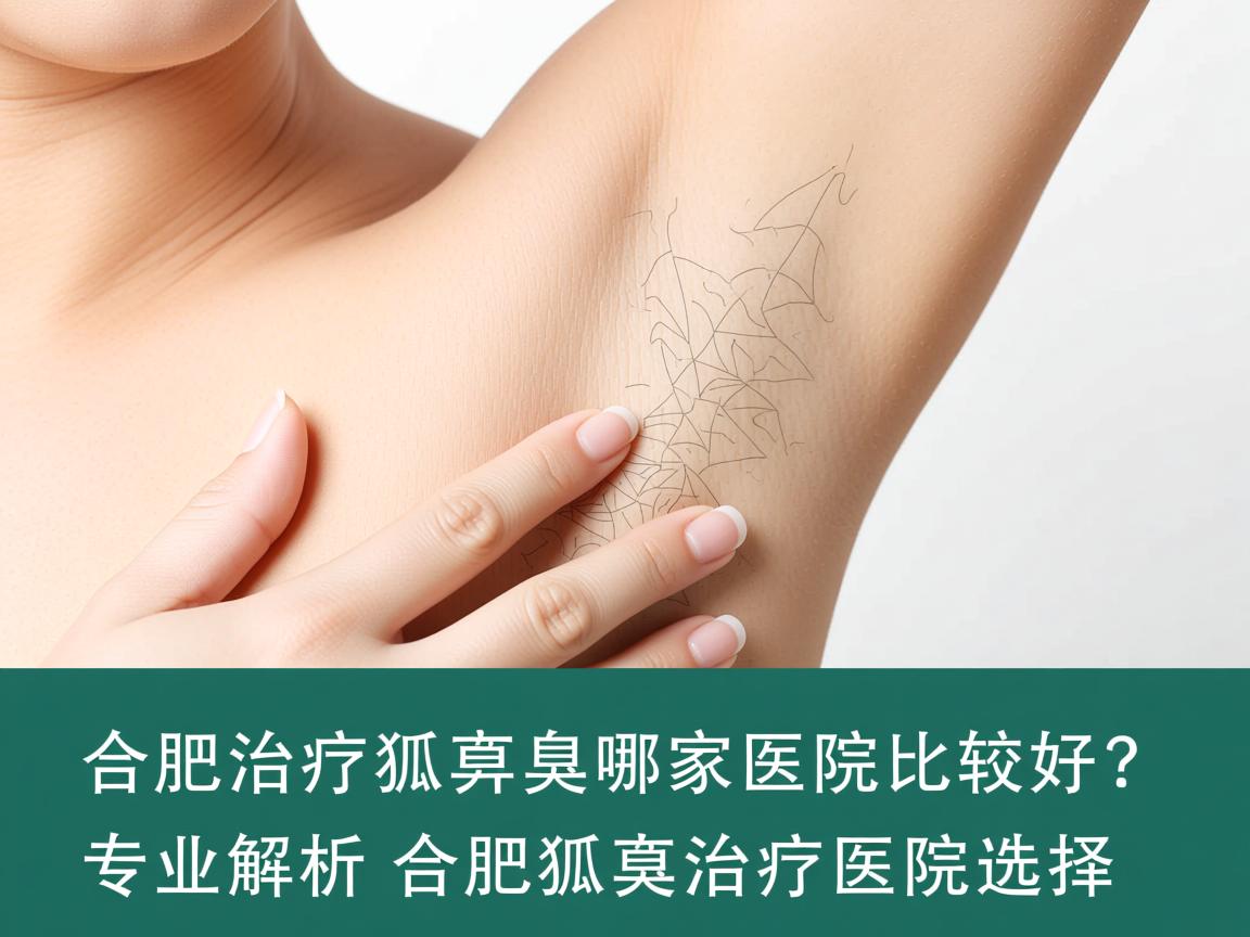 合肥治疗狐臭哪家医院比较好？专业解析合肥狐臭治疗医院选择