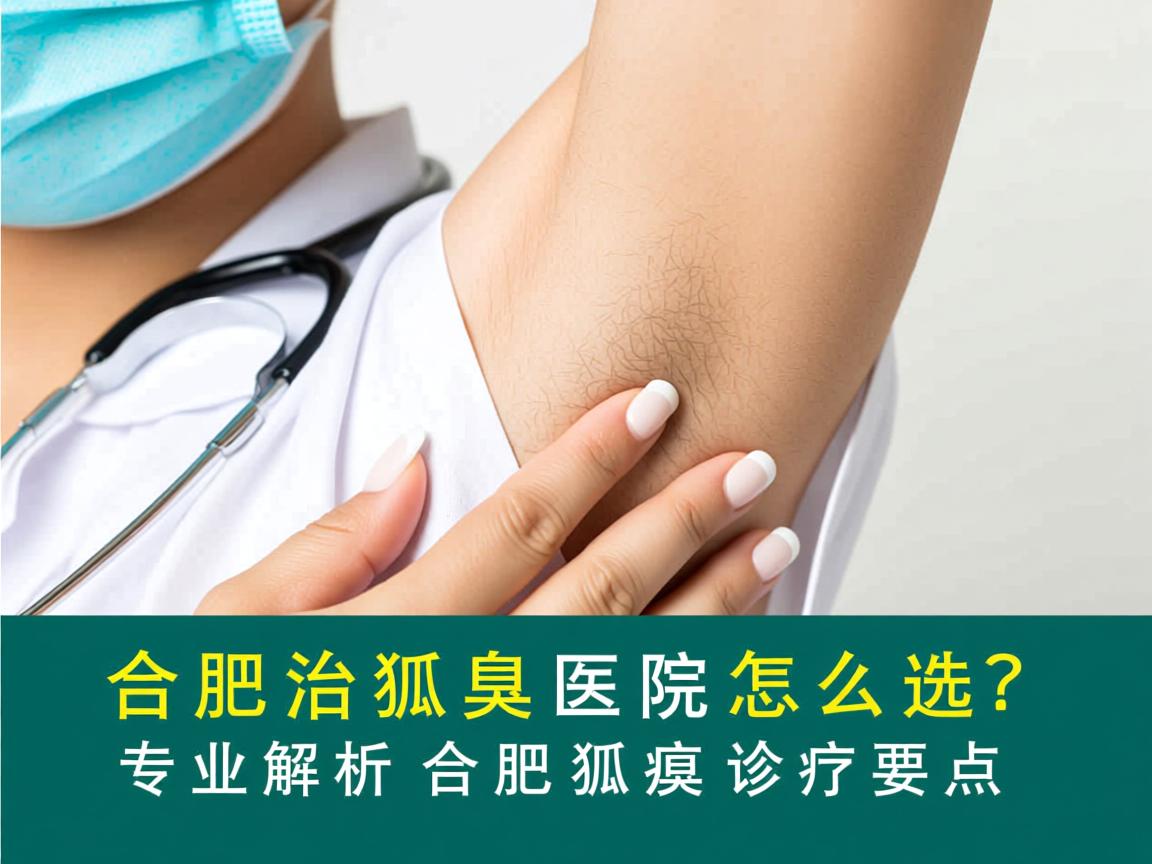 合肥治狐臭医院怎么选？专业解析合肥狐臭诊疗要点