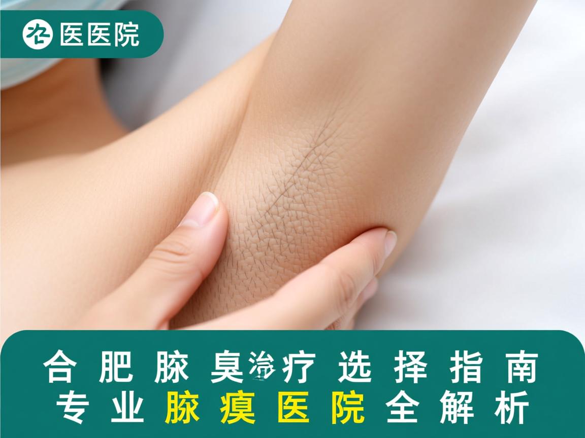 合肥腋臭治疗医院选择指南，专业腋臭诊疗医院全解析