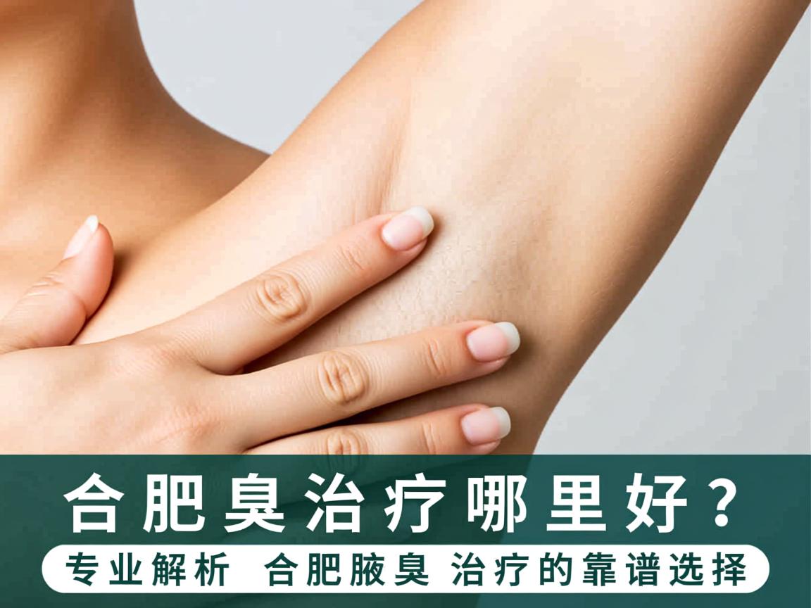 合肥腋臭治疗哪里好？专业解析合肥腋臭治疗的靠谱选择