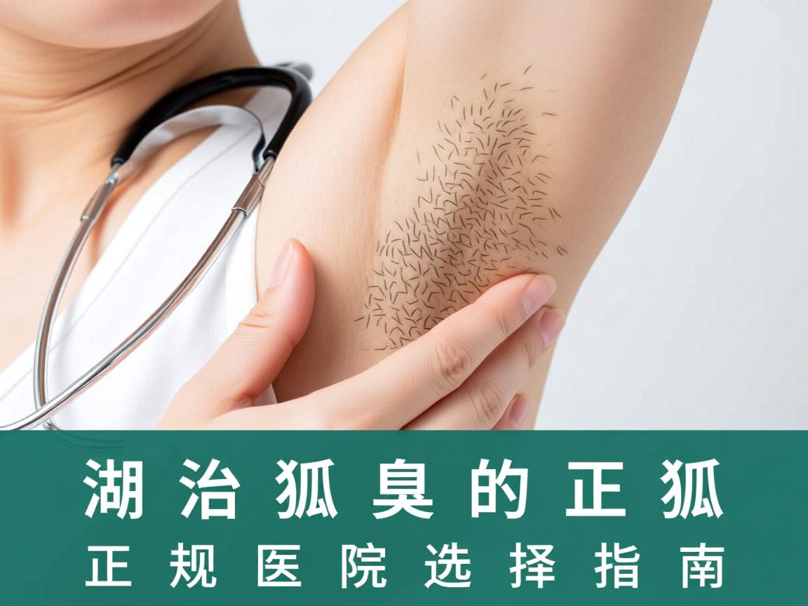 芜湖治狐臭的正狐臭的正规医院选择指南