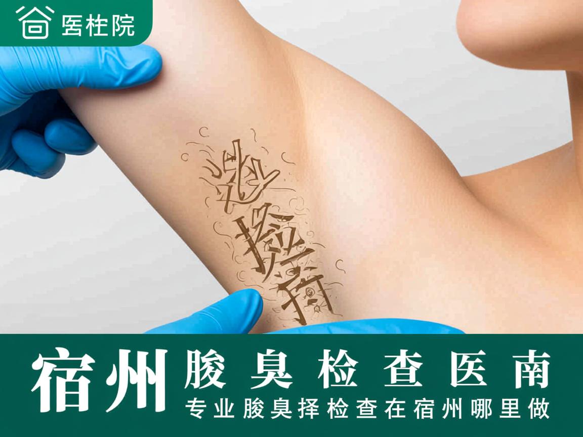宿州腋臭检查医院选择指南,专业腋臭检查在宿州哪里做 宿州腋臭检查医院选择指南,专业腋臭检查在宿州哪里做