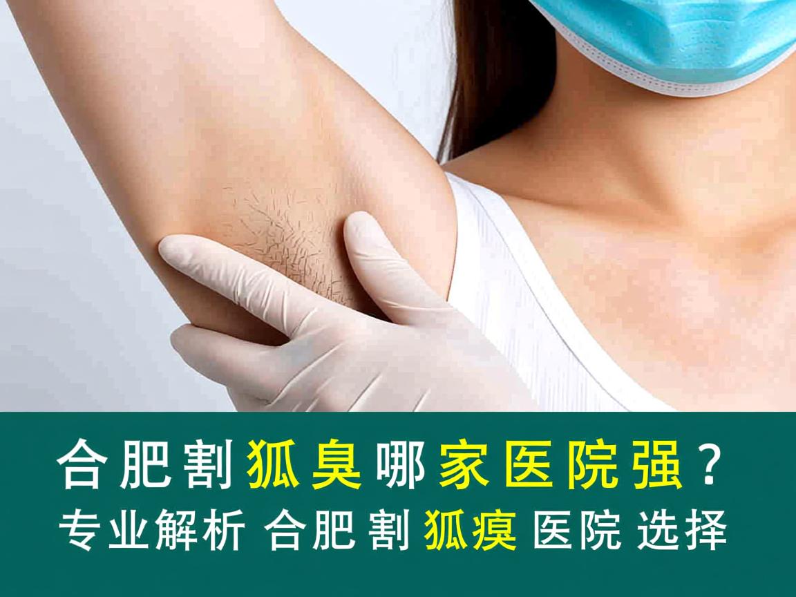 合肥割狐臭哪家医院强？专业解析合肥割狐臭医院选择
