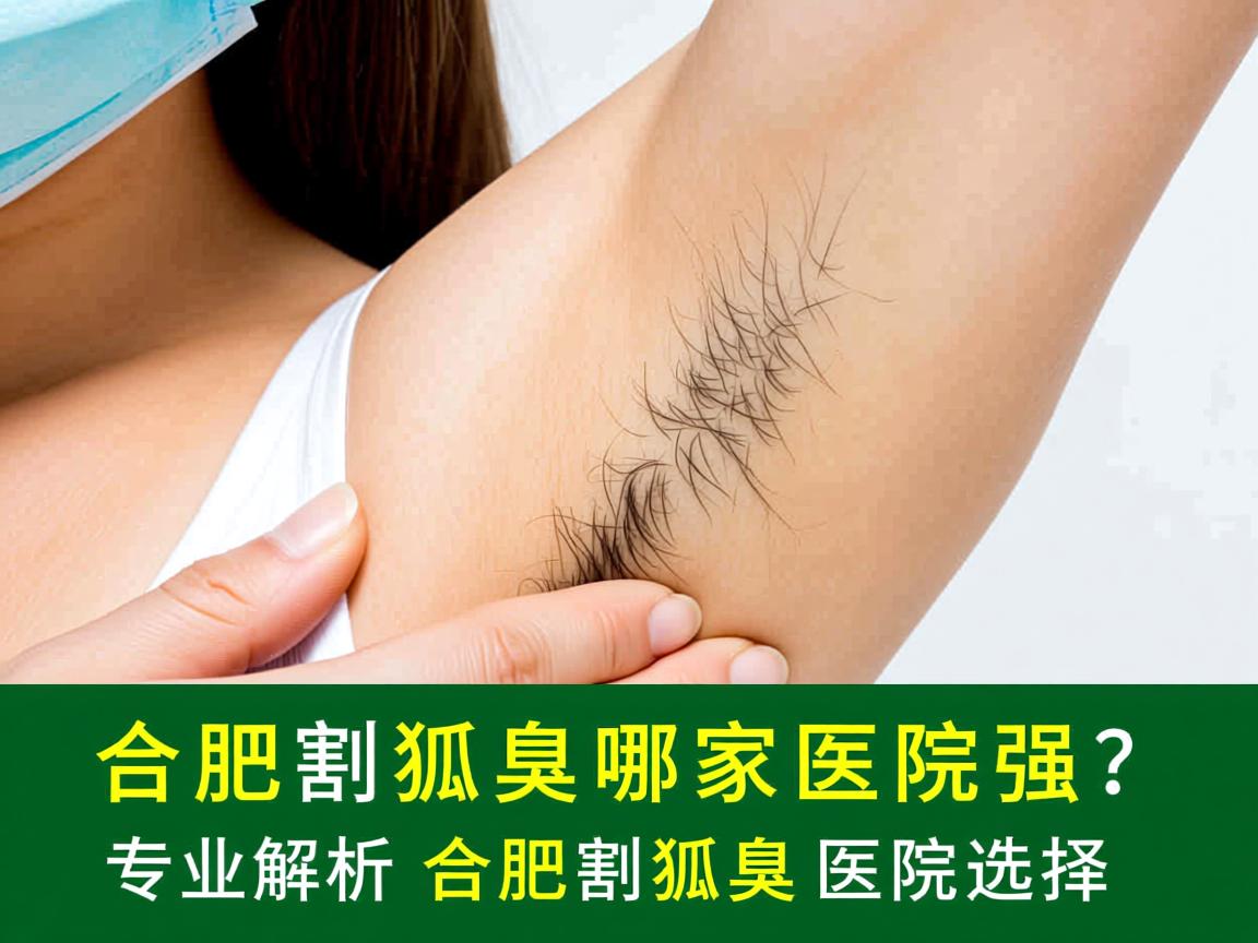 合肥割狐臭哪家医院强？专业解析合肥割狐臭医院选择