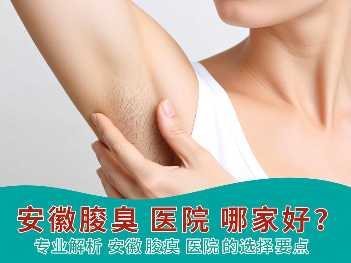 安徽腋臭医院哪家好？专业解析安徽腋臭医院的选择要点