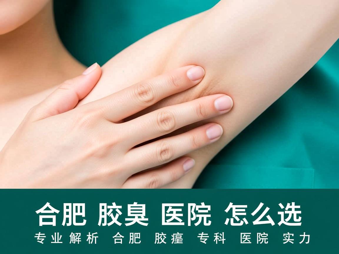 合肥腋臭医院怎么选，专业解析合肥腋臭专科医院实力