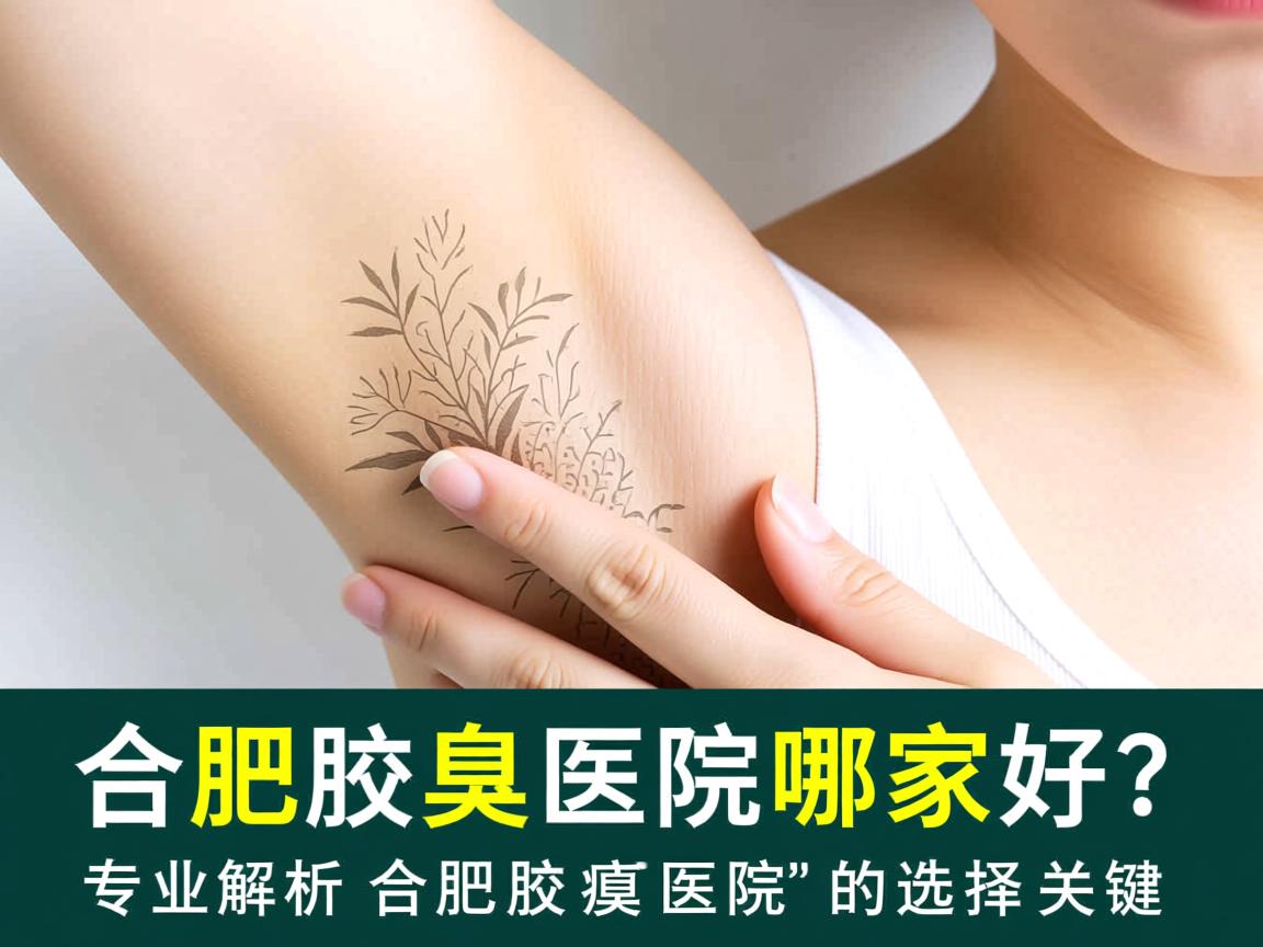 合肥腋臭医院哪家好？专业解析合肥腋臭医院的选择关键