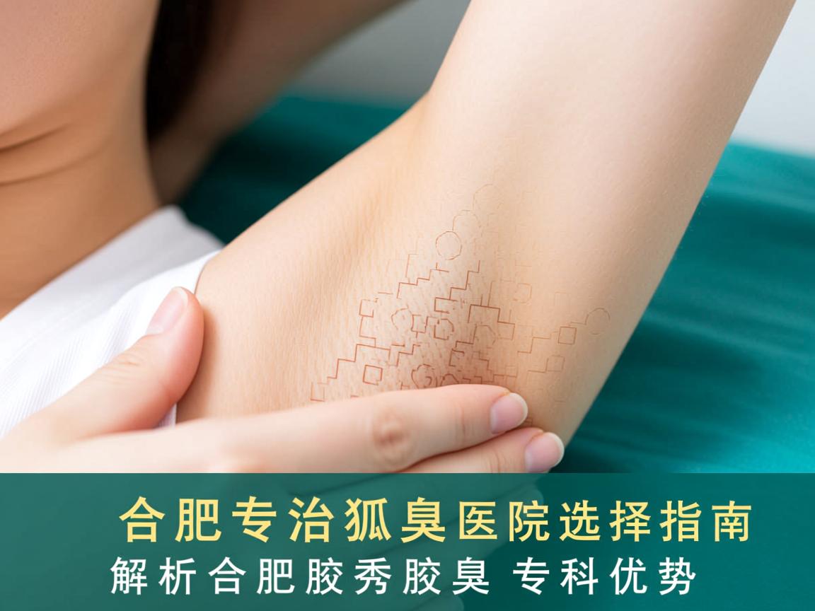 合肥专治狐臭医院选择指南，解析合肥腋秀腋臭专科优势