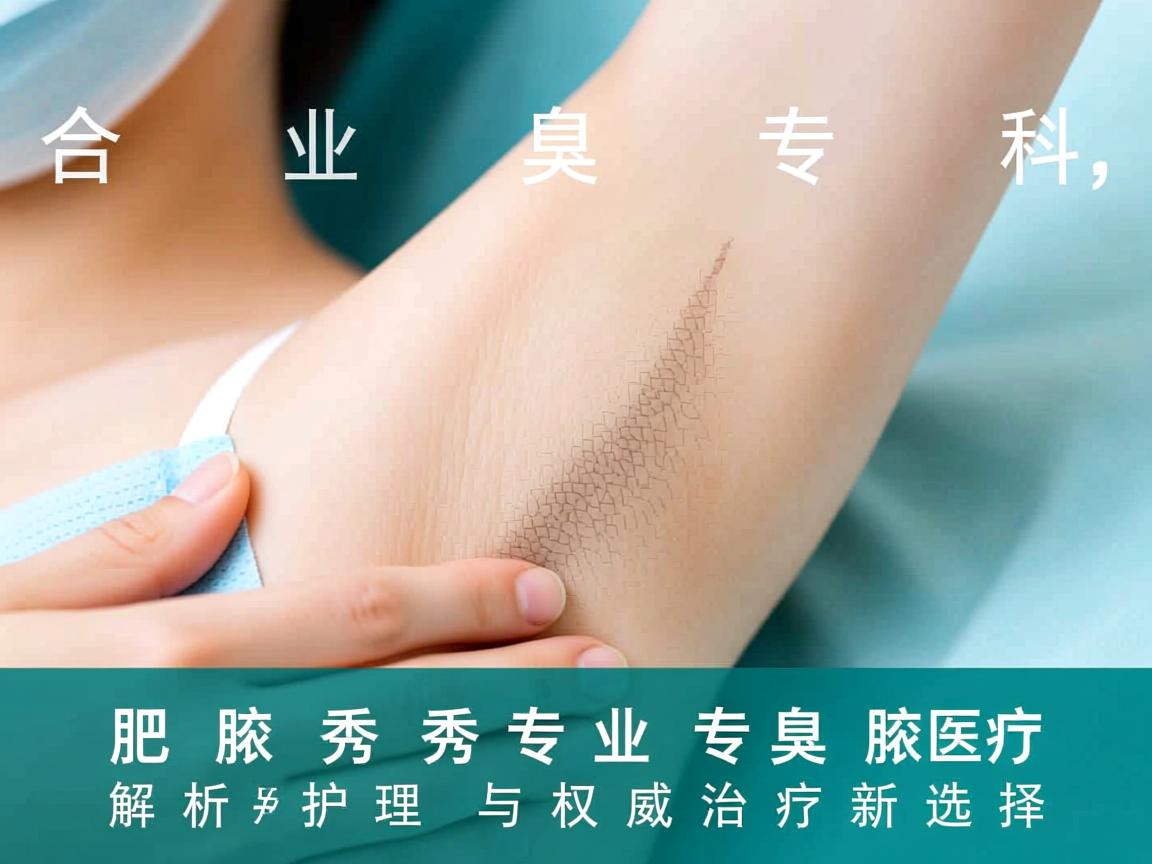 合肥腋秀腋臭专科,专业解析腋臭医疗护理与权威治疗新选择 合肥腋秀腋臭专科,专业解析腋臭医疗护理与权威治疗新选择