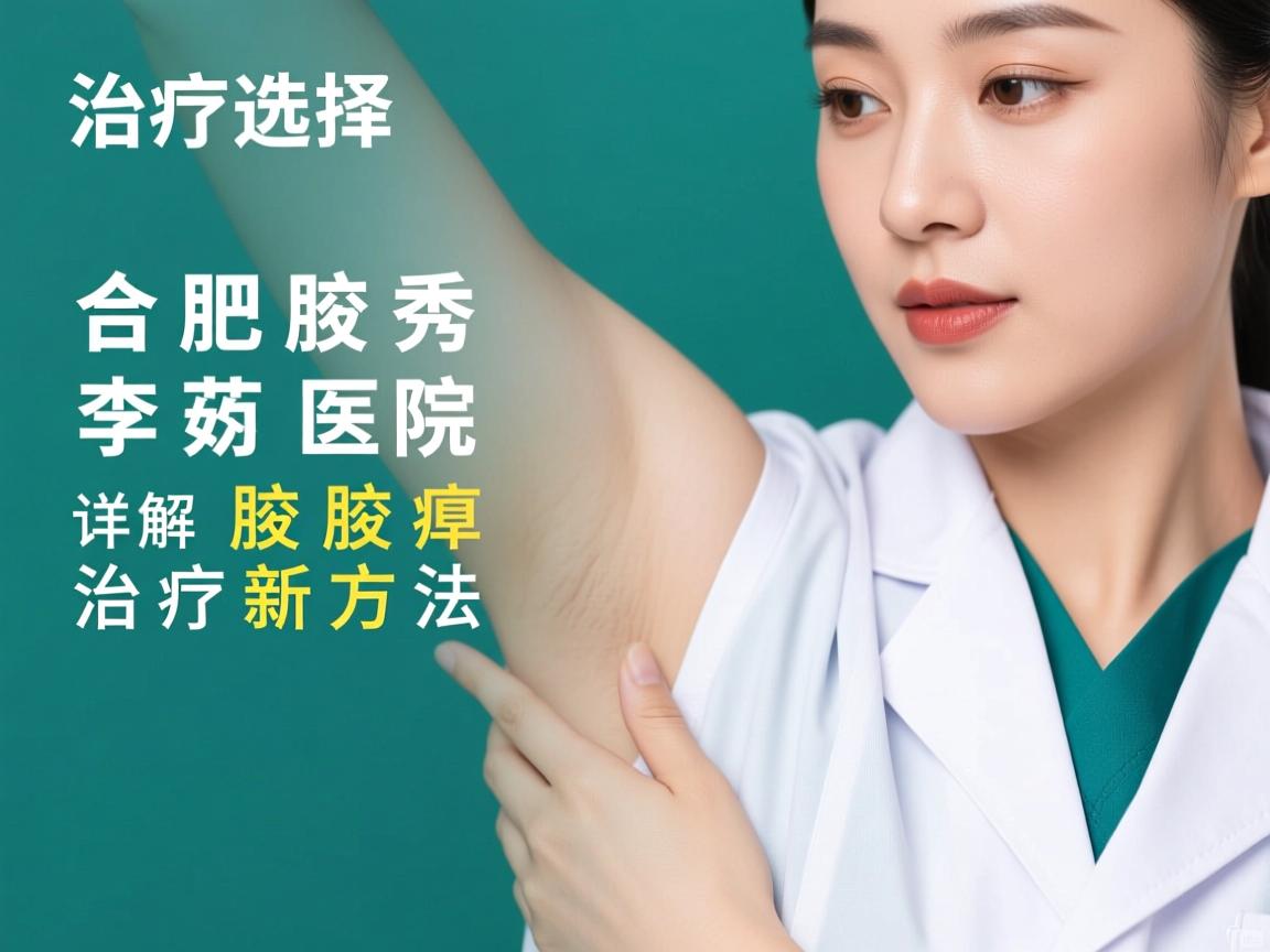 腋臭治疗选择，合肥腋秀医院李茹医生详解腋臭治疗新方法