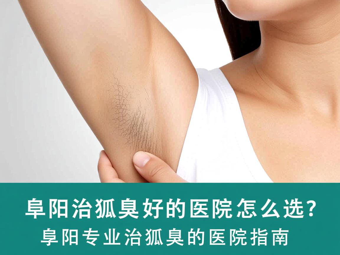 阜阳治狐臭好的医院怎么选？阜阳专业治狐臭的医院指南