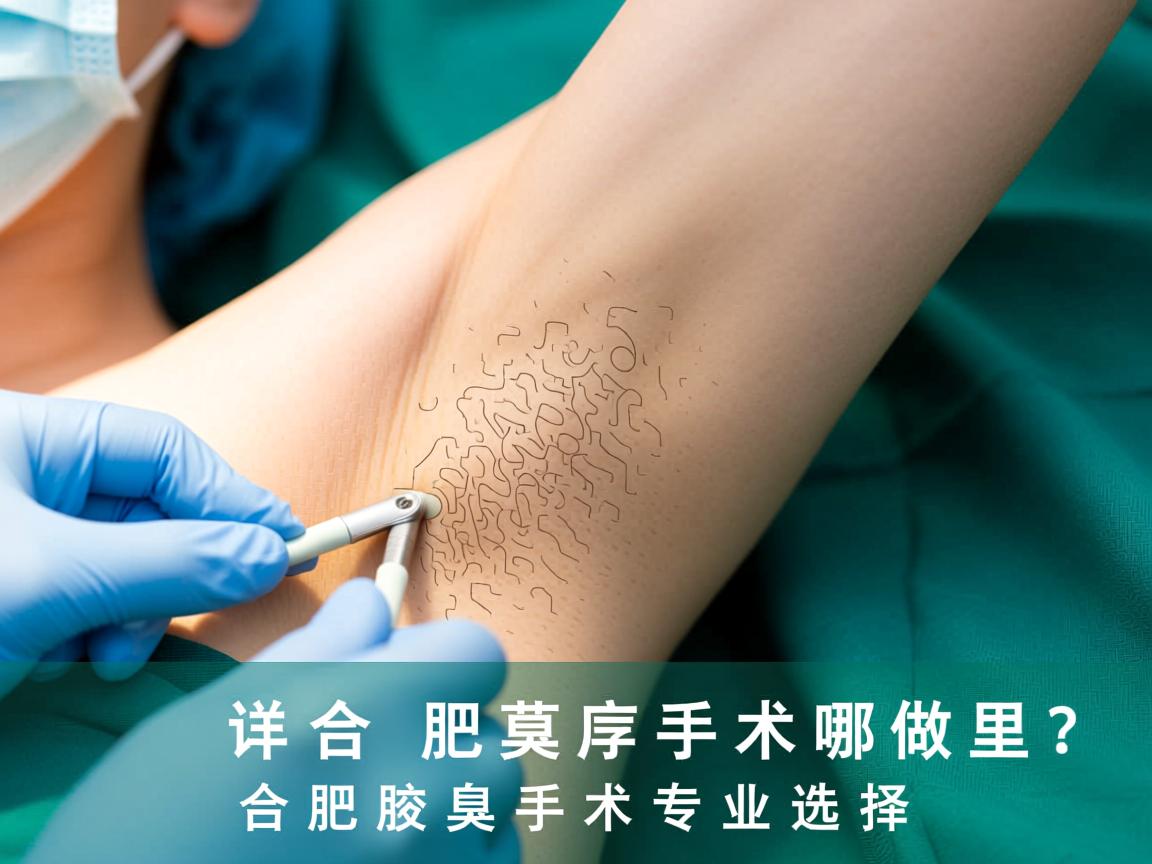 合肥腋臭手术哪里做？详解合肥腋臭手术专业选择