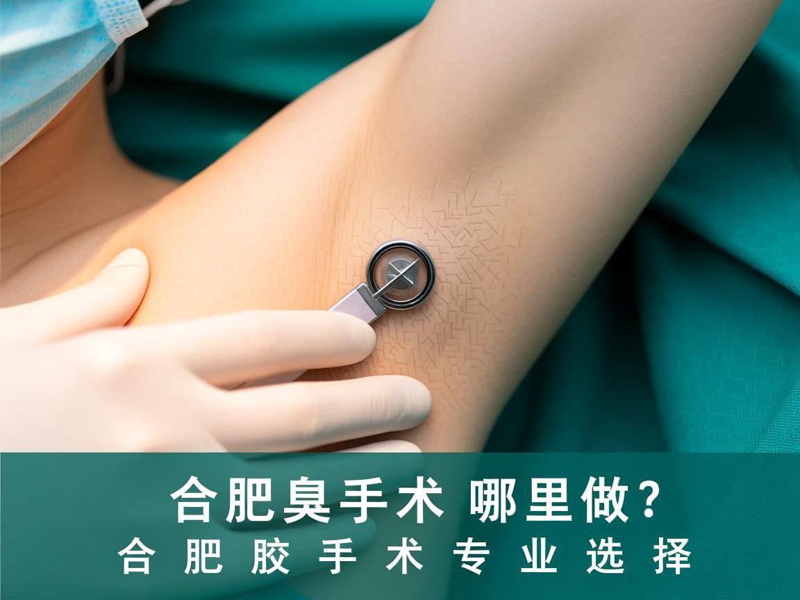 合肥腋臭手术哪里做？详解合肥腋臭手术专业选择