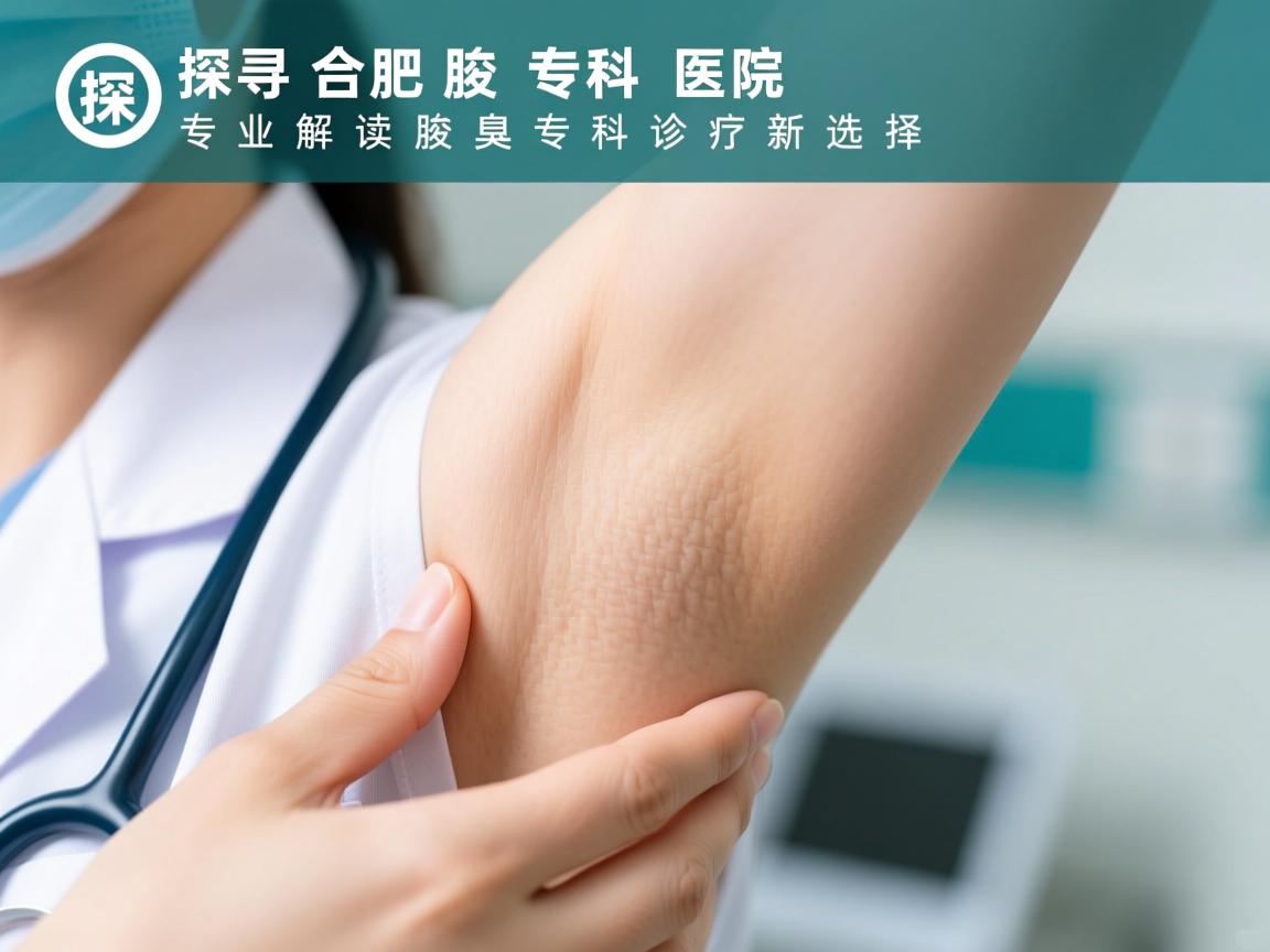 探寻合肥腋臭专科医院，专业解读腋臭专科诊疗新选择
