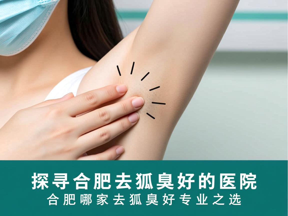 探寻合肥去狐臭好的医院，合肥哪家去狐臭好专业之选