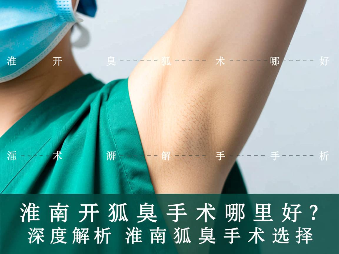 淮南开狐臭手术哪里好？深度解析淮南狐臭手术选择