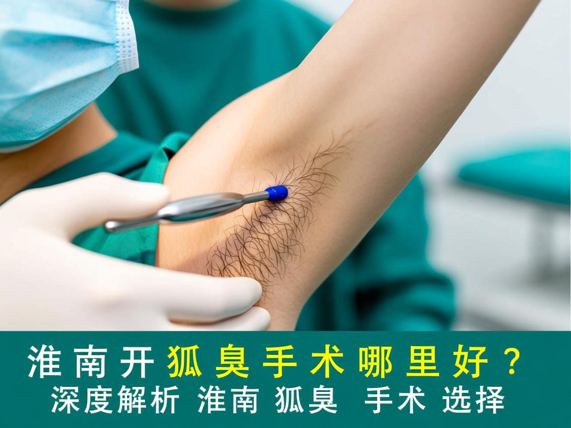 淮南开狐臭手术哪里好？深度解析淮南狐臭手术选择