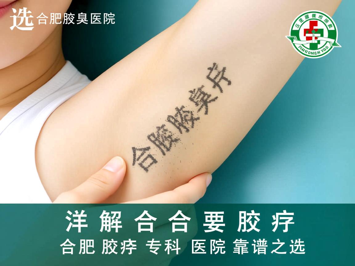 选择合肥腋臭医院，详解合肥腋臭专科医院的靠谱之选