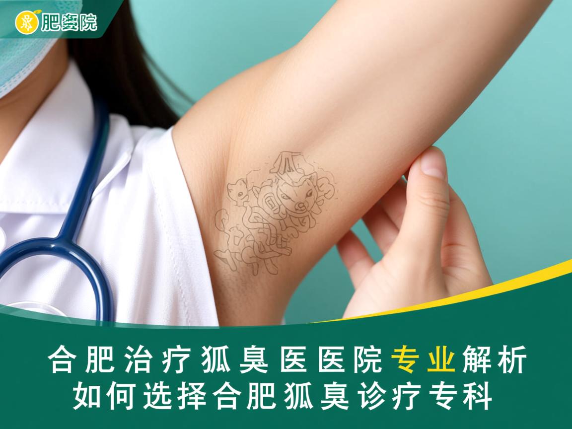 合肥治疗狐臭医院专业解析，如何选择合肥狐臭诊疗专科