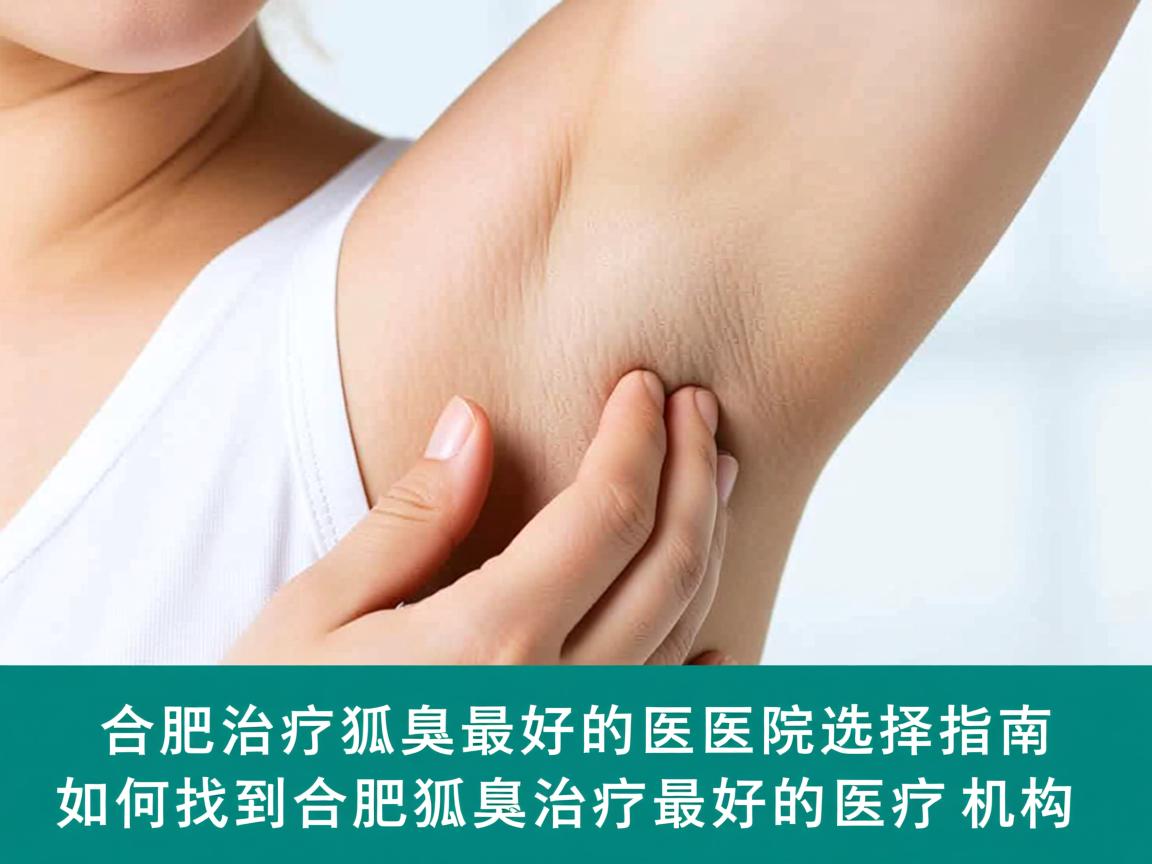 合肥治疗狐臭最好的医院选择指南，如何找到合肥狐臭治疗最好的医疗机构