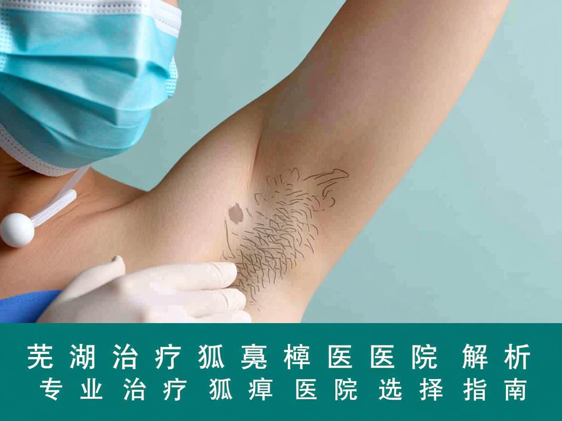芜湖治疗狐臭医院解析，专业治疗狐臭的医院选择指南