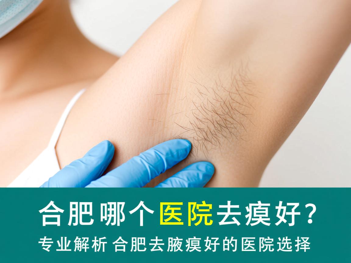 合肥哪个医院去腋臭好？专业解析合肥去腋臭好的医院选择