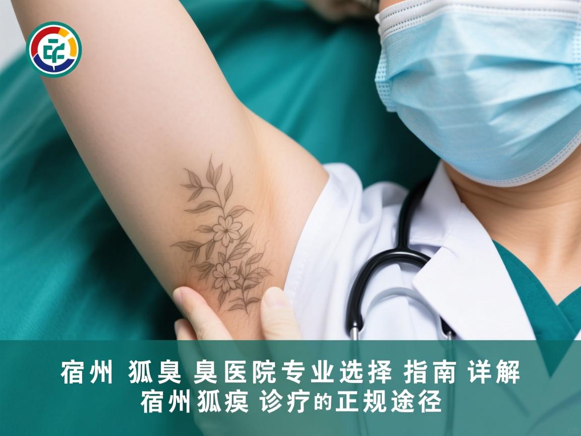 宿州狐臭医院专业选择指南，详解宿州狐臭诊疗的正规途径