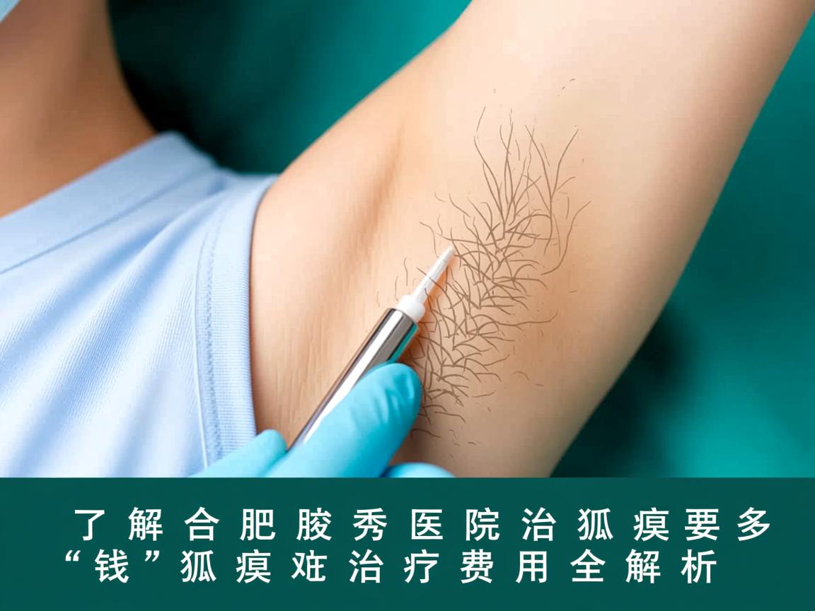 了解合肥腋秀医院治疗狐臭要多少钱，狐臭治疗费用全解析