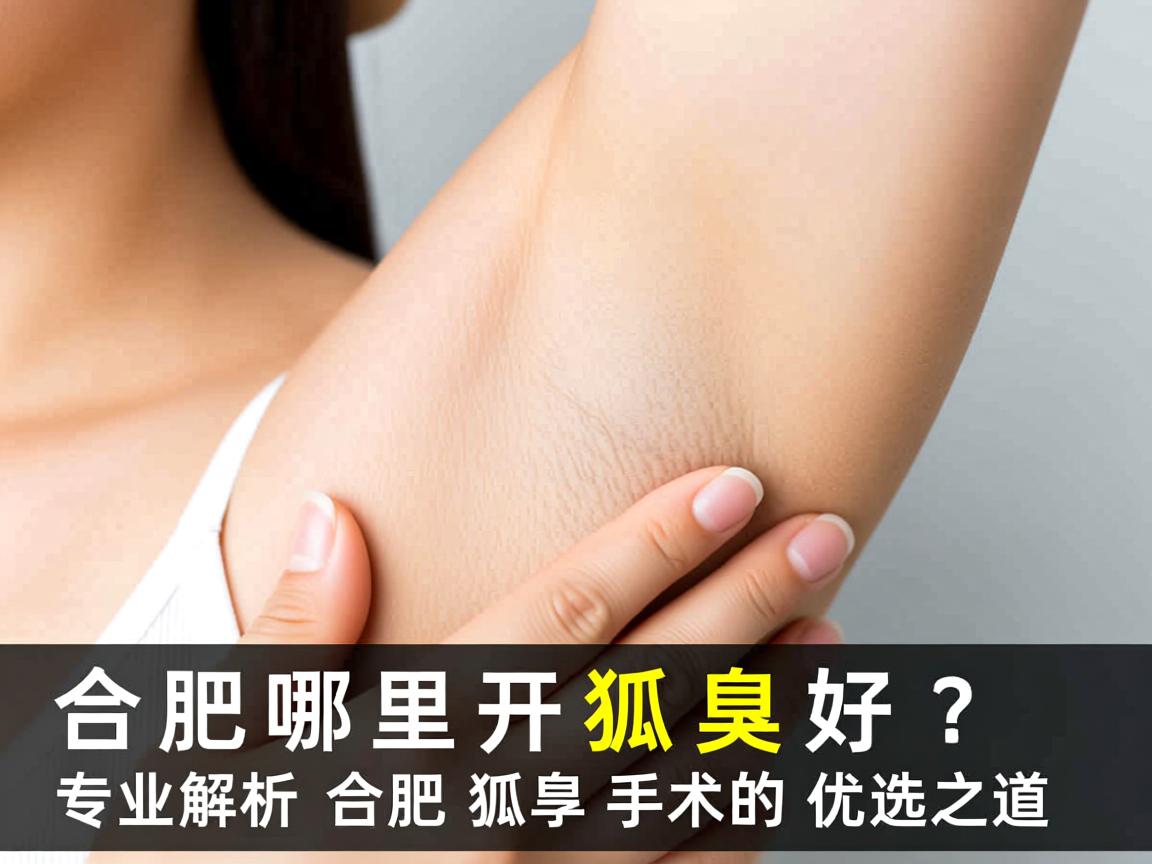 合肥哪里开狐臭好？专业解析合肥狐臭手术的优选之道