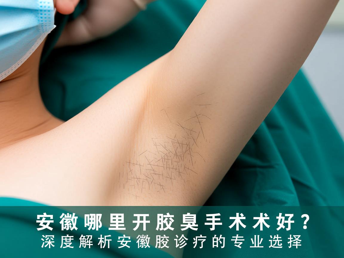 安徽哪里开腋臭手术好？深度解析安徽腋臭诊疗的专业选择