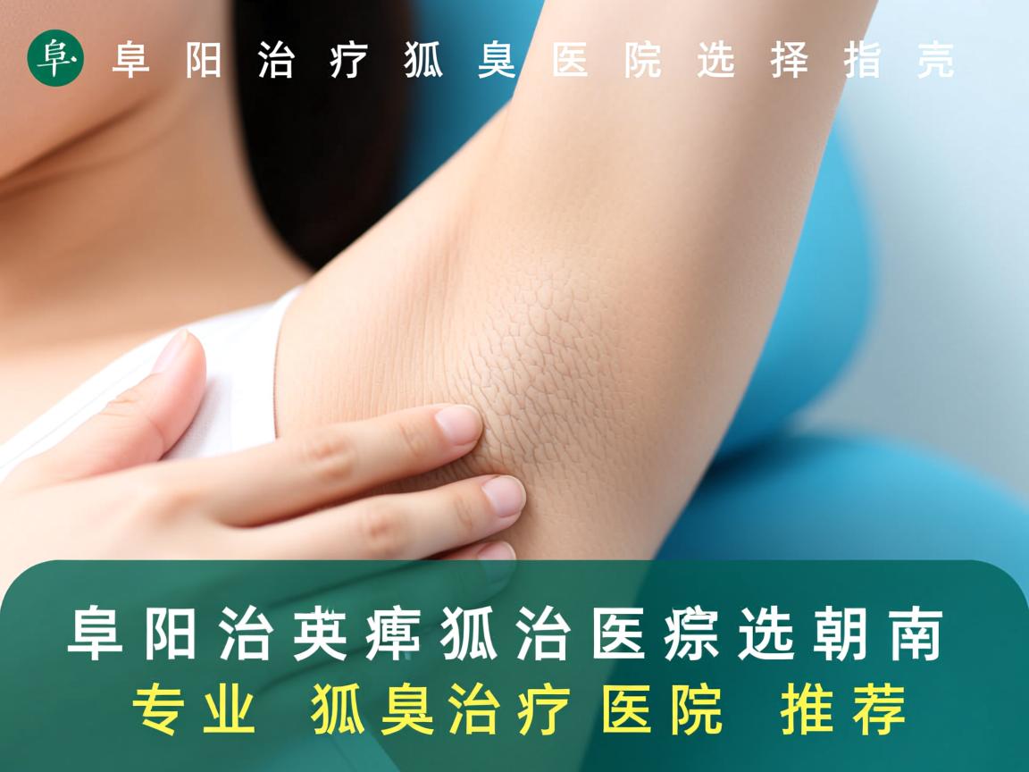 阜阳治疗狐臭医院选择指南，专业狐臭治疗医院推荐