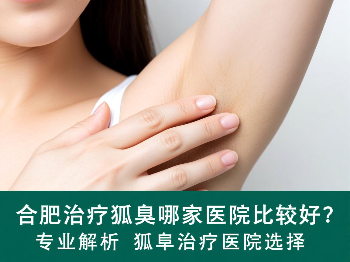 合肥治疗狐臭哪家医院比较好？专业解析狐臭治疗医院选择