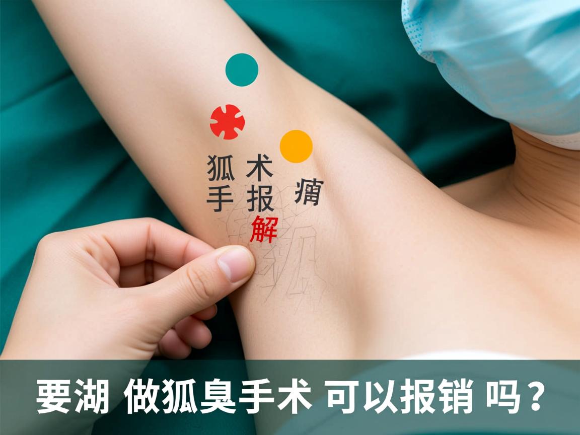 狐臭手术报销解析，芜湖做狐臭手术可以报销吗？