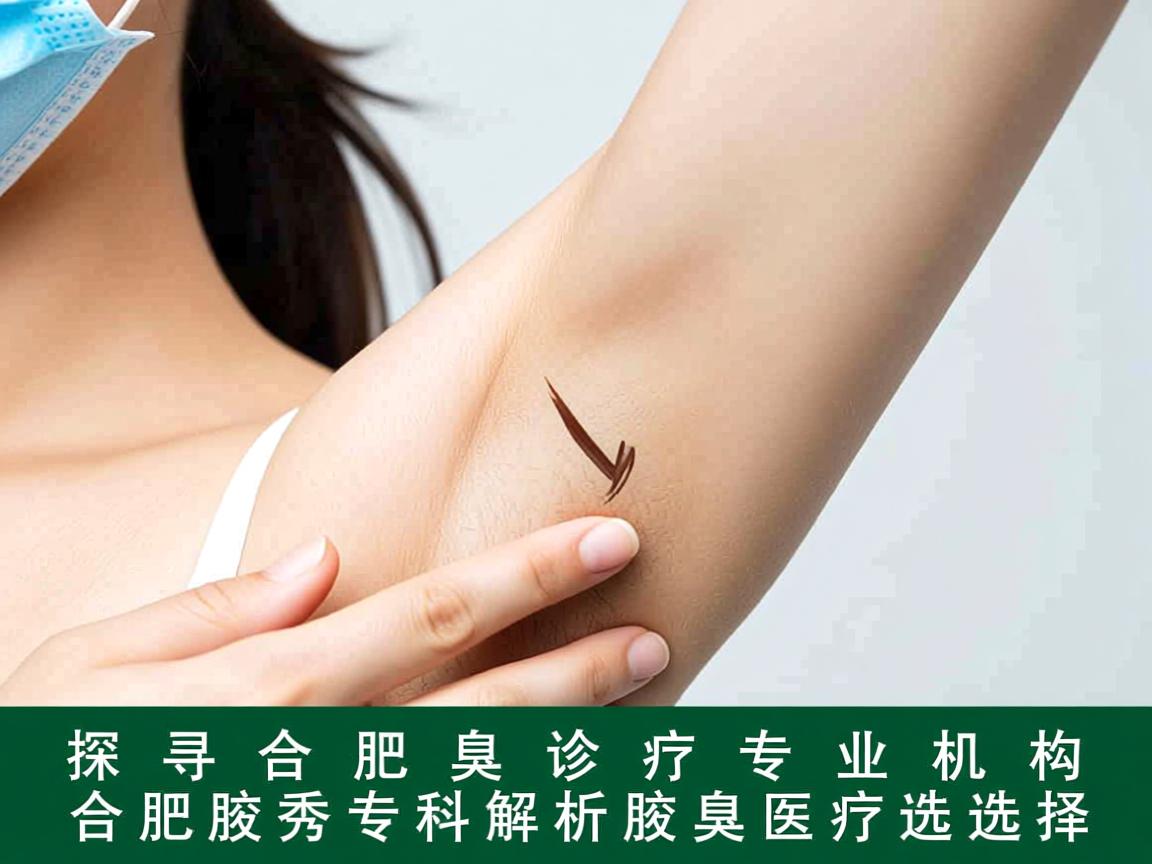 探寻合肥腋臭诊疗专业机构，合肥腋秀专科解析腋臭医疗选择